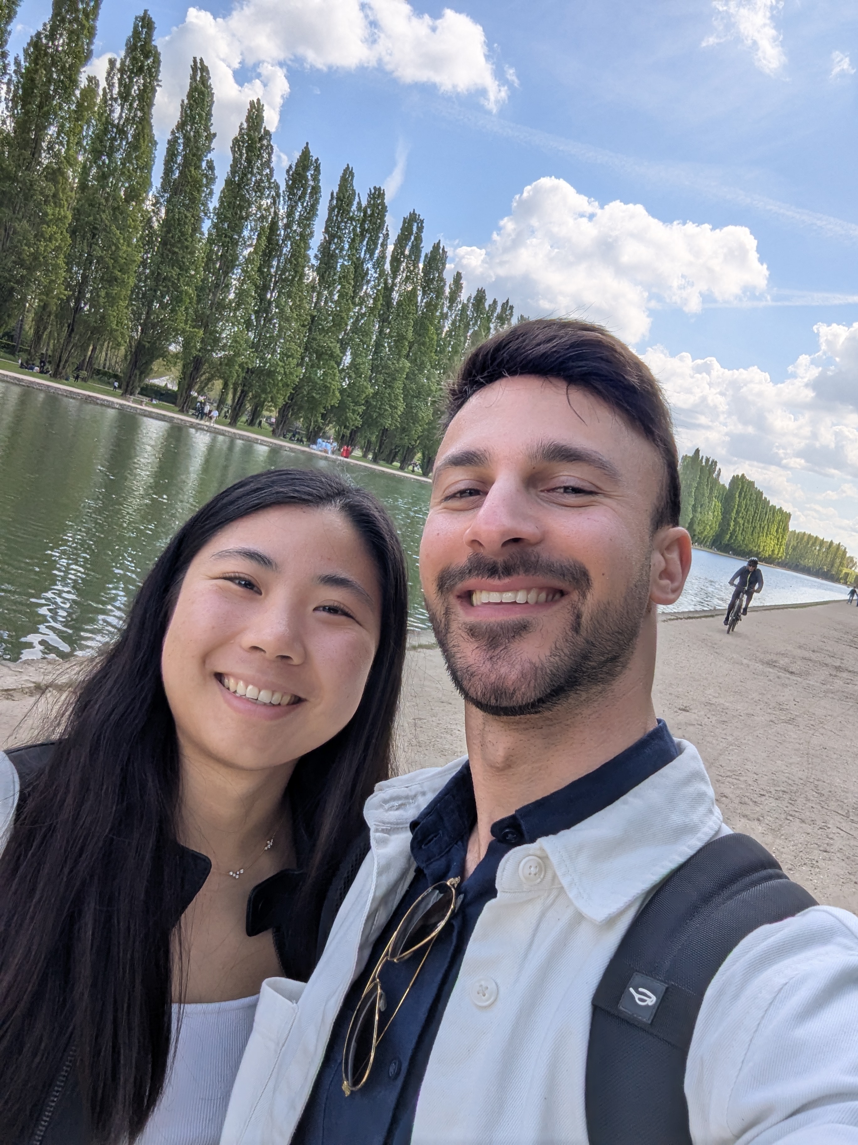 Caroline and me at the park